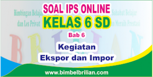 Soal IPS Online Kelas 6 ( Enam ) SD Bab 6 Kegiatan Ekspor dan Impor - Langsung Ada Nilainya