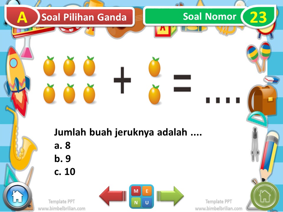 Slide PPT Soal Tema 1 Kelas 4 SD Subtema 4