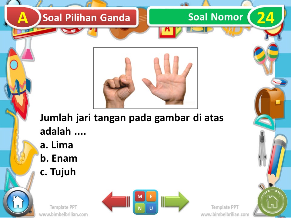 Slide Power Point PPT Kelas 1 SD Tema 1 Subtema 2