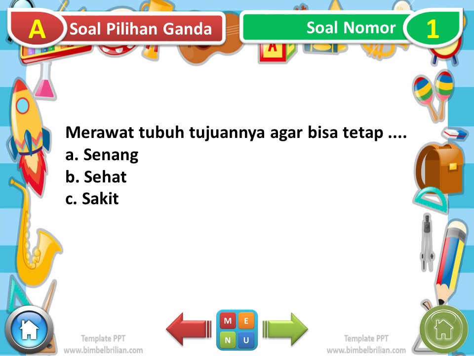 Slide Power Point Kelas 1 SD Tema 1 Subtema 3