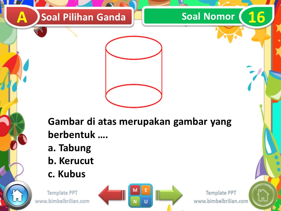 Power Point (PPT) Soal Tema 2 Kelas 1 SD Subtema 3 Gemar Menggambar