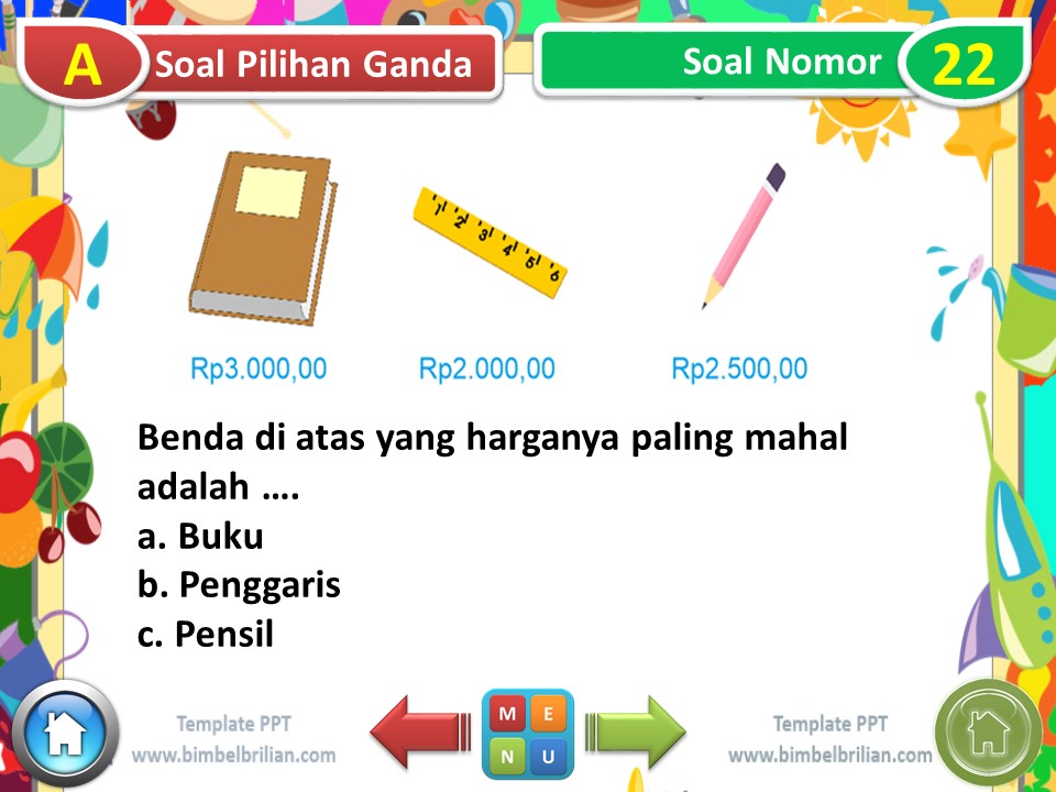 Nomor 22 Soal Tema 3 Kelas 2 SD Subtema 3 Tugasku Sebagai Umat Beragama