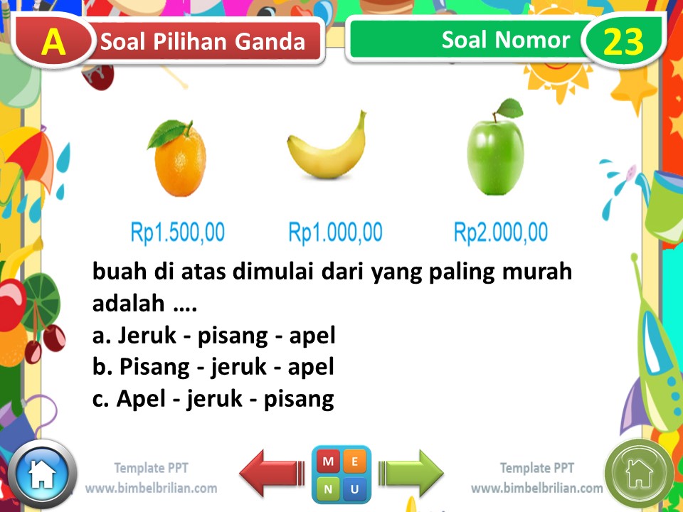 Nomor 23 Soal Tema 3 Kelas 2 SD Subtema 3 Tugasku Sebagai Umat Beragama