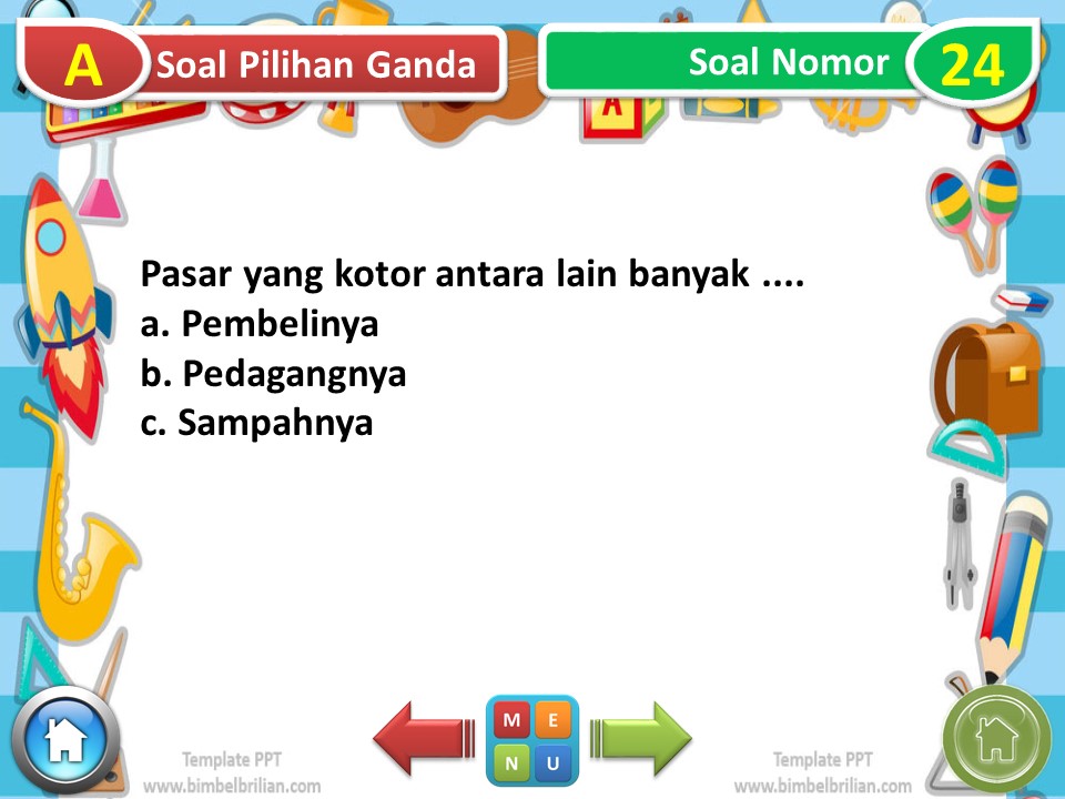 Media PPT Tema 4 Kelas 2 SD Subtema 4 Hidup Bersih dan Sehat di Tempat Umum