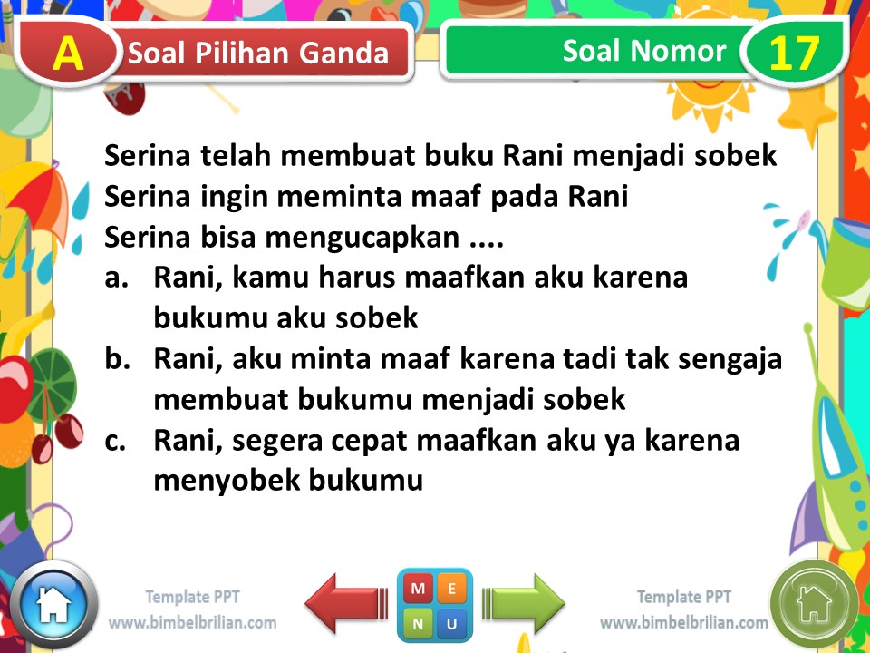 Media PPT Kelas 2 SD Tema 5 Subtema 1 Pengalamanku di Rumah