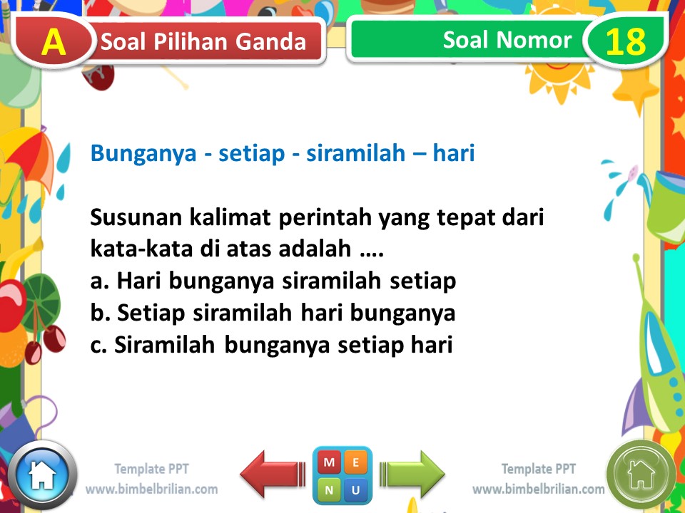Media PPT Kelas 1 SD Tema 6 Subtema 3 Lingkungan Sekolahku