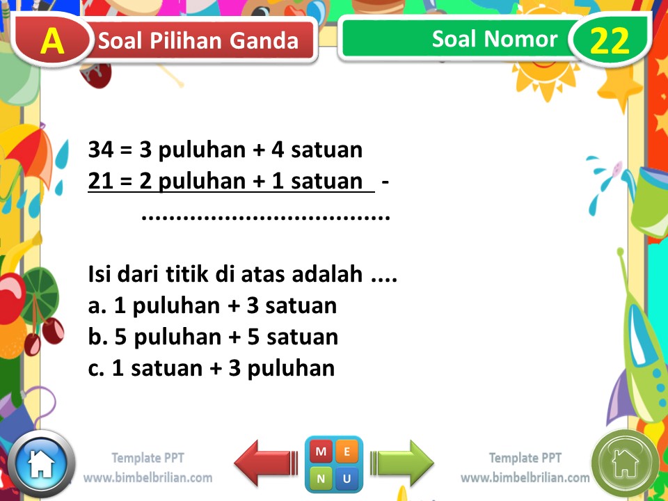 Media PPT Kelas 1 SD Tema 6 Subtema 1 Lingkungan Rumahku