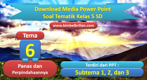Media PPT Kelas 5 SD Tema 6 Panas dan Perpindahannya