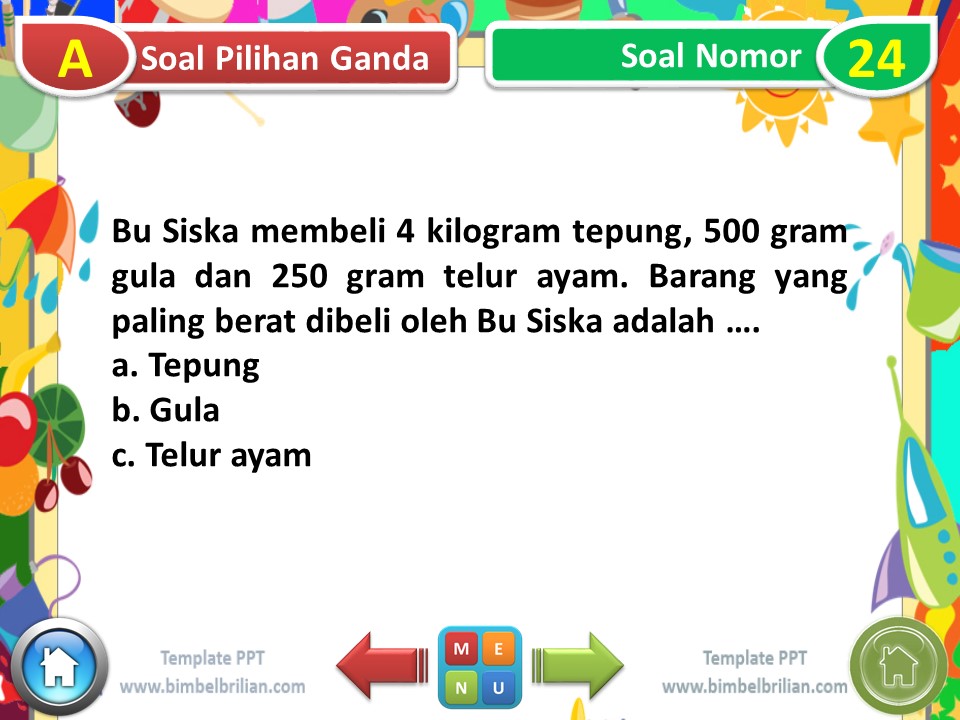PPT Soal Tema 6 Kelas 2 SD Subtema 2 Merawat Hewan di Sekitarku