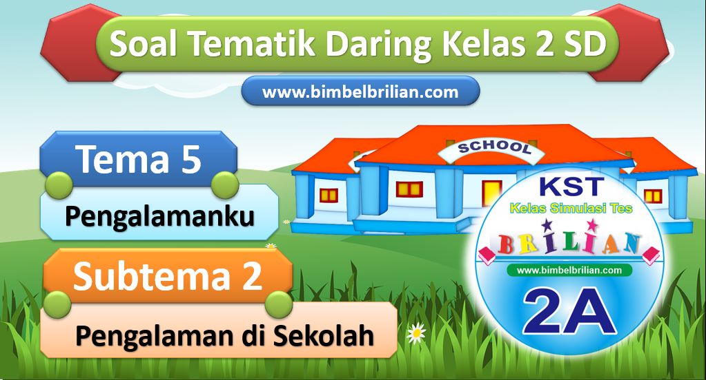 Soal Daring Tema 5 Kelas 2 SD Subtema 2 Soal Daring Tema 5 Kelas 2 SD Subtema 2