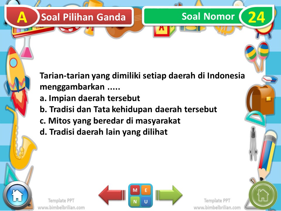 PPT Soal Tematik Kelas 5 SD Tema 8 Subtema 2 Perubahan Lingkungan