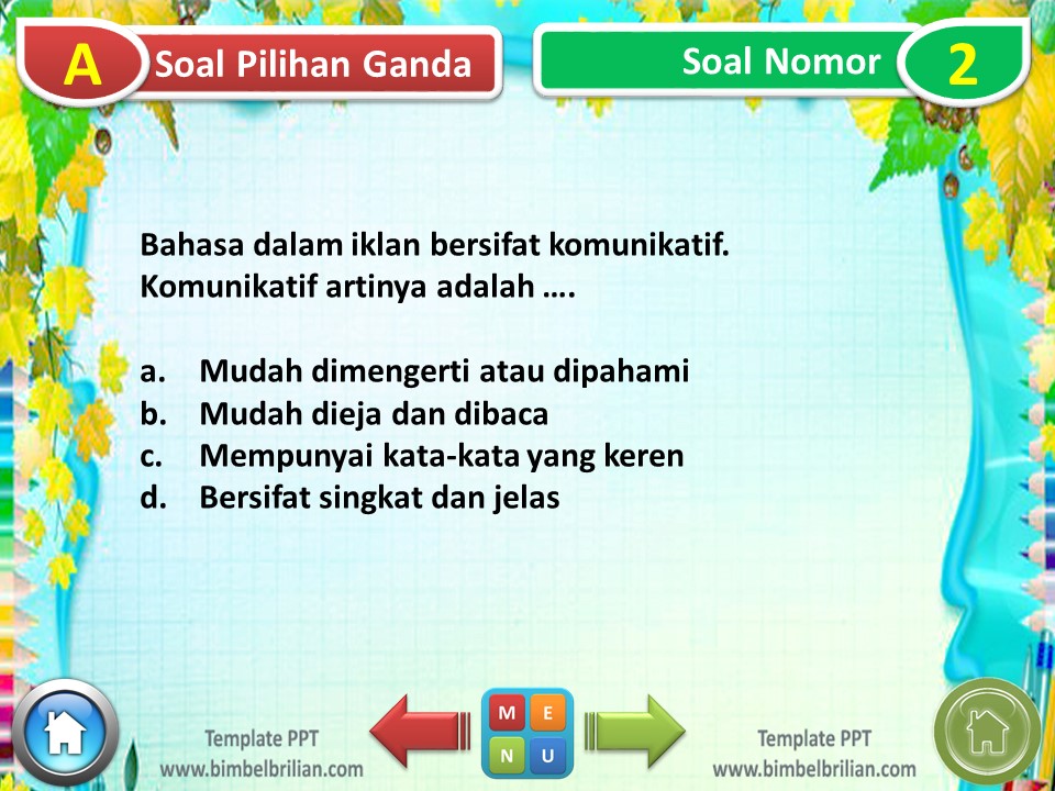 Power Point Soal Tema 9 Kelas 5 SD Subtema 3 Manusia dan Benda di Lingkungannya