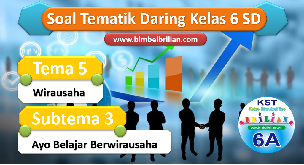 Soal Daring Kelas 6 SD Tema 5 Subtema 3 Ayo Belajar Berwirausaha Soal Daring Kelas 6 SD Tema 5 Subtema 3 Ayo Belajar Berwirausaha