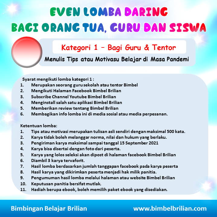 Lomba BImbel Brilian