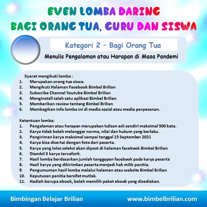 Lomba BImbel Brilian
