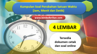 Soal Satuan Waktu