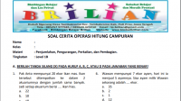 Soal Cerita Operasi Hitung Campuran - Level 1B Soal Cerita Operasi Hitung Campuran - Level 1B