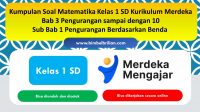 Pengurangan Berdasarkan benda