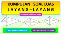 Kumpulan Soal Luas Layang-Layang