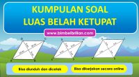 Kumpulan Soal Luas Belah Ketupat