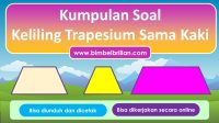 Kumpulan Soal Keliling Trapesium Sama Kaki