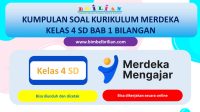 Soal Kurikulum Merdeka Kelas 4 SD Bab 1 Kurikulum Merdeka Kelas 4 SD, Kurikulum Merdeka, Matematika Kurikulum Merdeka, Bab Bilangan,