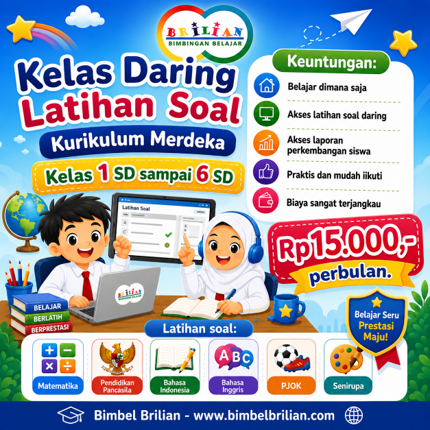 Kelas Daring Bimbel Brilian